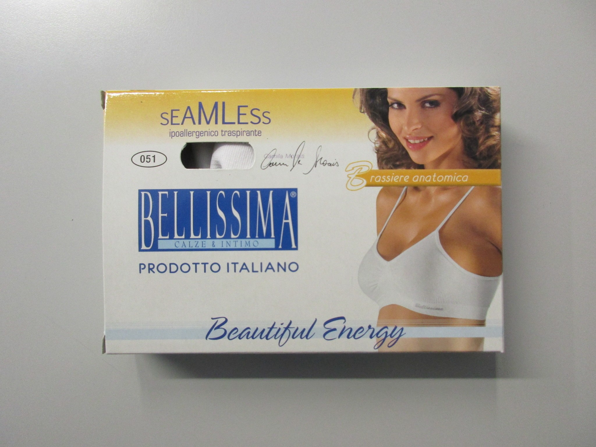 Brassiere Anatomica Seamless-Senza Cuciture - 051 Bellissima Intimo